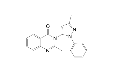 2-Ethyl-3-(3-methyl-1-phenyl-1H-pyrazol-5-yl)-4(3H)-quinazolinone