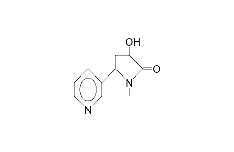 3-HYDROXY-1-METHYL-5-(3-PYRIDYL)-2-PYRROLIDINONE