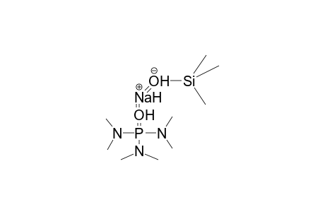 SODIUM TRIMETHYLSILANOLATE-HEXAMETHYLPHOSPHORTRIAMIDE COMPLEX