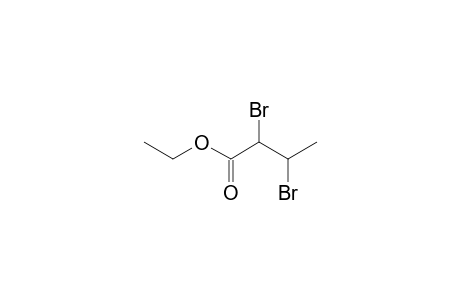 2,3-Dibromo-butyric acid, ethyl ester