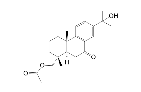 18-ACETOXY-15-HYDROXY-ABIETA-8,11,13-TRIEN-7-ONE