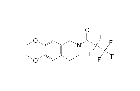 6,7-Dimethoxy-1,2,3,4-tetrahydroisoquinoline, pfp