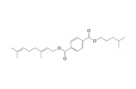 Terephthalic acid, 3,7-dimethylocta-2,6-dienyl isohexyl ester