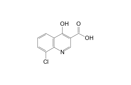 8-chloro-4-hydroxy-3-quinolinecarboxylic acid