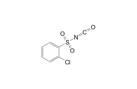 Benzenesulfonyl isocyanate, 2-chloro-