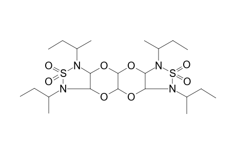 1,3,6,8-Tetra-sec-butyl-decahydro-4,5,9,10-tetraoxa-2,7-dithia-1,3,6,8-tetraaza-dicyclopenta[b,g]naphthalene 2,2,7,7-tetraoxide