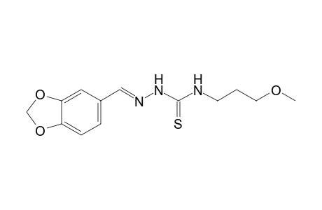 Piperonal, 4-(3-methoxypropyl)-3-thiosemicarbazone