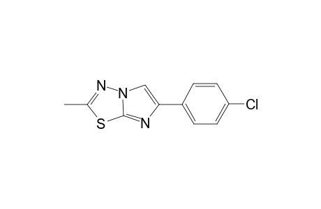 6-(4-Chlorophenyl)-2-methylimidazo[2,1-b][1,3,4]thiadiazole