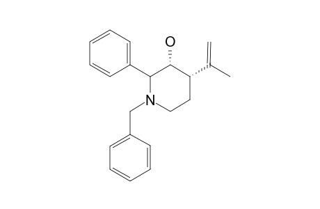 (2S,3R,4S)-N-Benzyl-3-hydroxy-4-isopripenyl-2-phenylpiperidine