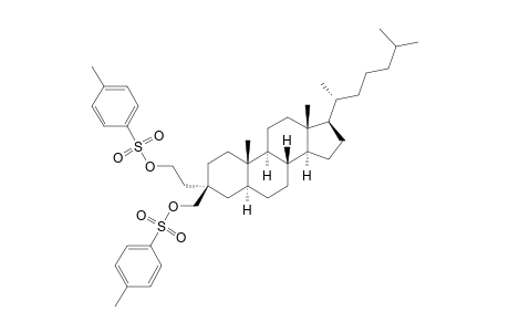 3.alpha.-(2'-Tosyloxyethyl)-3.beta.-(tosyloxymethyl)-5.alpha.-cholestane