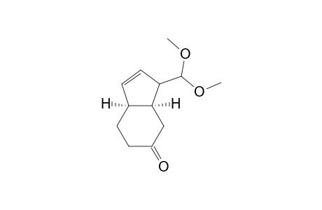 9-endo-(dimethoxymethyl)-cis-bicyclo[4.3.0]non-7-en-3-one