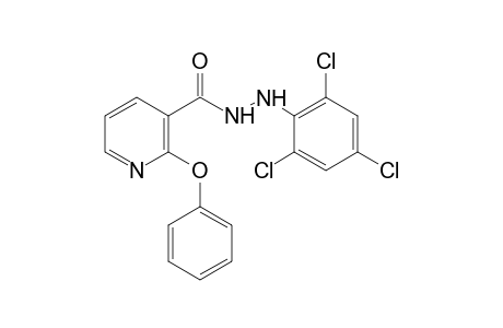 2-phenoxynicotinic acid, 2-(2,4,6-trichlorophenyl)hydrazide