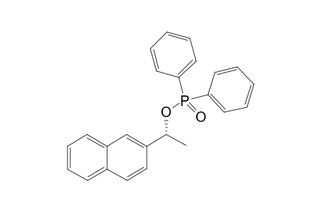 1-(Naphthalen-2-yl) ethyl diphenylphosphinate