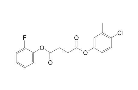 Succinic acid, 4-chloro-3-methylphenyl 2-fluorophenyl ester