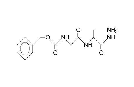 N-[2-[(2-hydrazino-2-keto-1-methyl-ethyl)amino]-2-keto-ethyl]carbamic acid benzyl ester