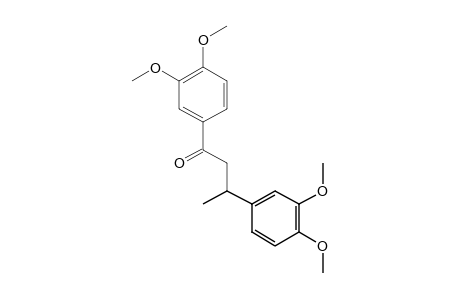 3',4'-dimethoxy-3-(3,4-dimethoxyphenyl)butyrophenone