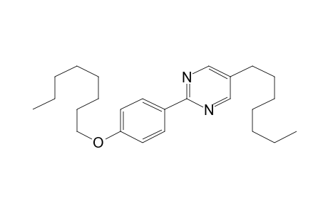 Pyrimidine, 5-heptyl-2-[4-(octyloxy)phenyl]-