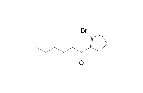 1-(2-Bromanylcyclopenten-1-yl)hexan-1-one