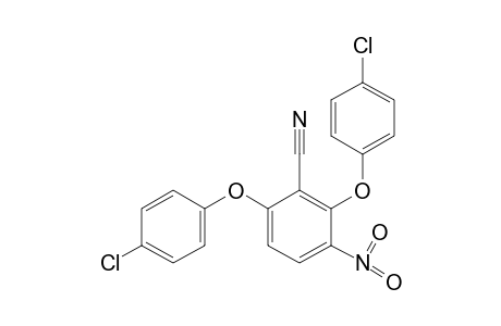 2,6-bis(p-chlorophenoxy)-3-nitrobenzonitrile