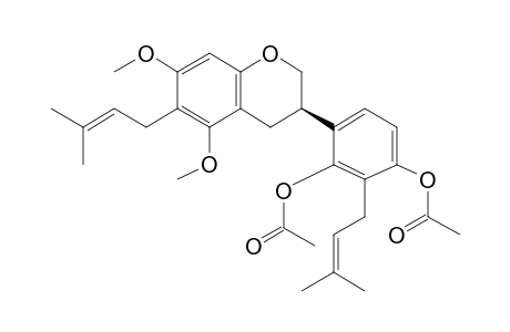 Licorisoflavan A, 2ac derivative