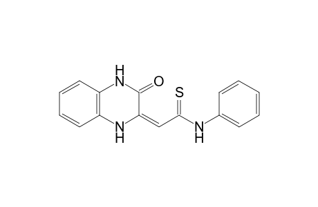 3-(2-Phenylamino-2-thioethylidene)-3,4-dihydro-1H-quinoxalin-2-one