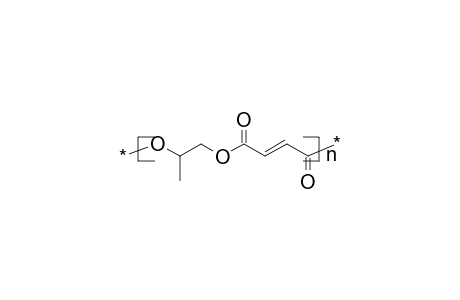 Unsaturated polyester from propylene glycol and maleic anhydride (1:1)