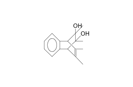 2,3-Benzo-5,6,7,8-tetramethyl-9-anti, 10-anti-dihydroxy-bicyclo(2.2.2)octa-2,5-diene