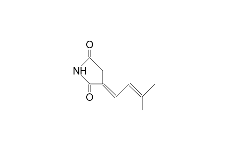 2-(3-METHYL-2-BUTENYLIDENE)SUCCINIMIDE