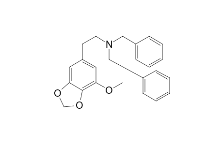 N,N-Dibenzyl-3-methoxy-4,5-methylenedioxyphenethylamine