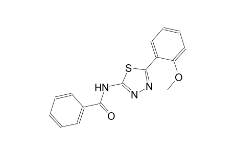 N-[5-(2-methoxyphenyl)-1,3,4-thiadiazol-2-yl]benzamide