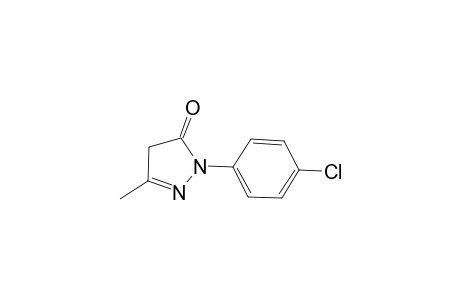 1-(p-chlorophenyl)-3-methyl-2-pyrazolin-5-one