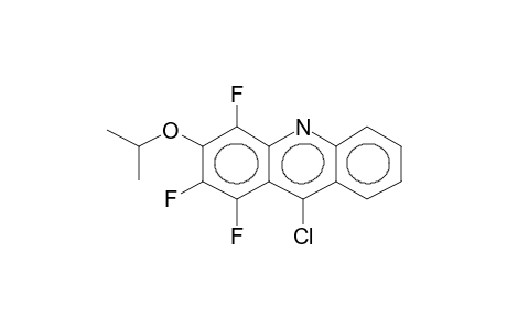 1,2,4-TRIFLUORO-3-ISOPROPOXY-9-CHLOROACRIDINE