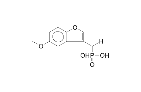 3-Dihydroxyphosphorylmethyl-5-methoxybenzofuran