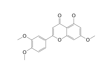 7,3',4'-TRIMETHOXY-5-HYDROXYFLAVONE