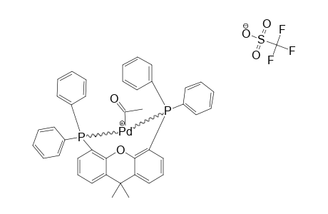 [TRANS-ETA-3-(XANTPHOS)PDC(O)CH3]-[CF3SO3]