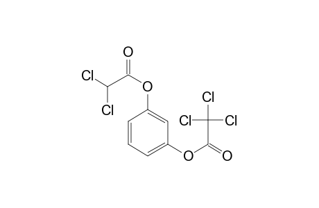 1,3-Benzenediol, o-dichloroacetyl-o'-trichloroacetyl-