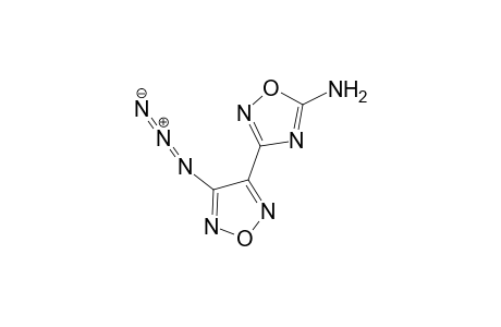 1,2,4-Oxadiazol-5-amine, 3-(4-azido-1,2,5-oxadiazol-3-yl)-