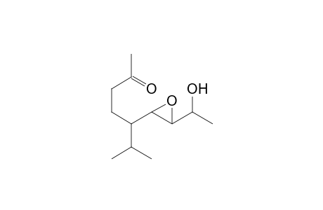 (E)-3,4-epoxy-5-isopropyl-nonane-2,8-dione