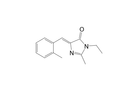 2-Methyl-1-ethyl-4-(2-methylbenzyllidene)imidazolin-5-one