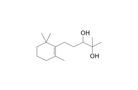 2-Methyl-5-(2,6,6-trimethyl-1-cyclohexen-1-yl)-2,3-pentanediol