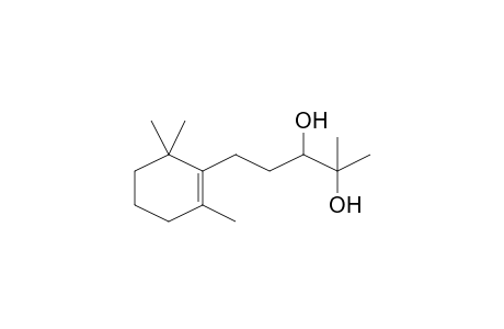 2-Methyl-5-(2,6,6-trimethyl-cyclohex-1-enyl)-pentane-2,3-diol