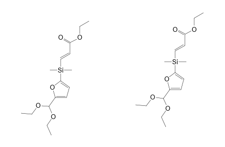 5-[DIMETHYL-(ETHYL_CARBOXYETHENYL)-SILYL]-FURFURAL_DIACETAL