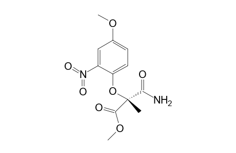 (R)-(-)-Methyl 2-carbomyl-2-(4-methoxy-2-nitrophenyloxy)propanoate