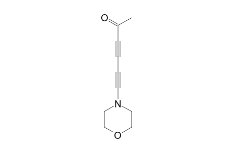 6-Morpholino-hexa-3,5-diin-2-one