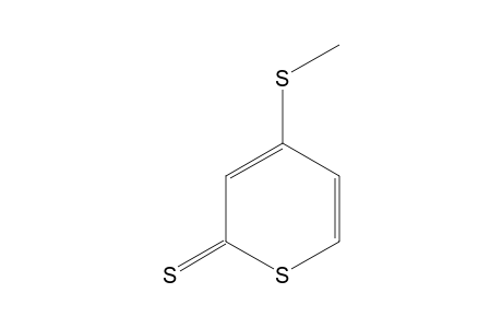 4-(methylthio)-2H-thiopyran-2-thione