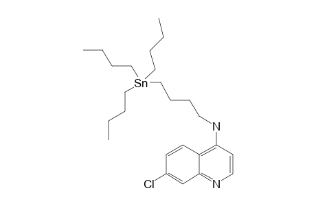 7-Chloro-4-[4'-tributylstannylbutylamino]quinoline