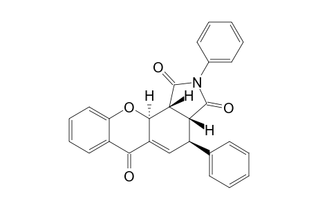 1,3-DIOXO-2,4-DIPHENYL-3A,4,11A,11B-TETRAHYDROPYRROLO-[3,4-C]-XANTHONE