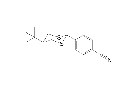 4-(5-tert-butyl-1,3-dithian-2-yl)benzenecarbonitrile