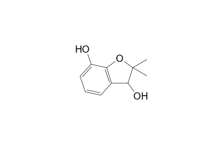 3,7-Benzofurandiol, 2,3-dihydro-2,2-dimethyl-