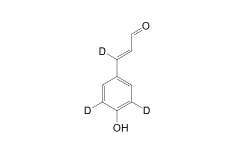 p-[3,5,7-Tri-deuterio]-coumaraldehyde